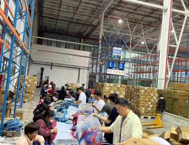 850.000 bolsas esportivas enviadas – rápidas e perfeitas