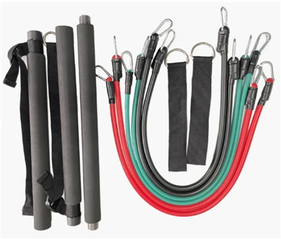 Kit de barra de Pilates portátil CHOOYOU com faixa de resistência